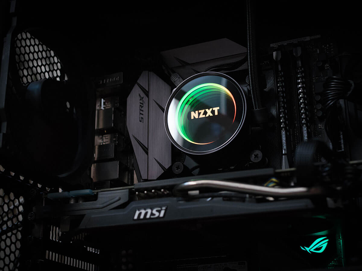 Coolest Gaming Rig With NZXT Cooling System