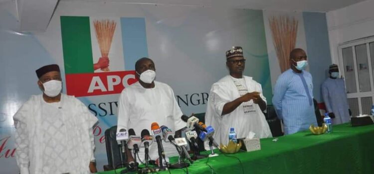 WELCOME REMARKS OF THE NATIONAL SECRETARY OF THE ALL PROGRESSIVES CONGRESS (APC) CARETAKER/EXTRAORDINARY CONVENTION PLANNING COMMITTEE (CECPC), SEN. JOHN JAMES AKPANUDOEDEHE DURING A MEETING WITH THE STATE CARETAKER CHAIRMEN AT BUHARI HOUSE, THE APC NATIONAL SECRETARIAT ON FRIDAY 16TH 2021
