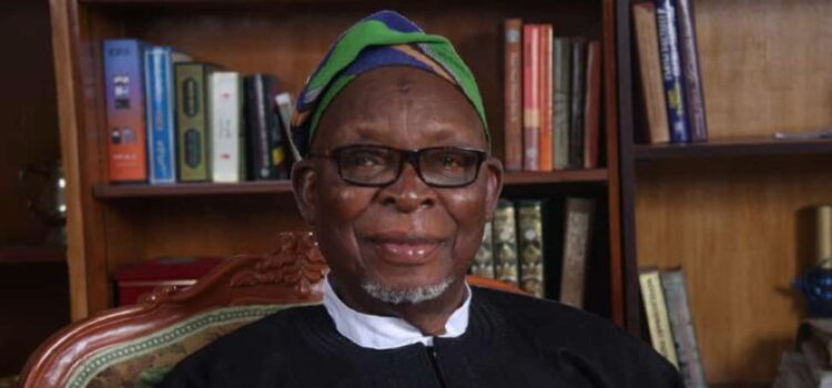 Prof Oyawoye a living legend at 94: Kwara Gov